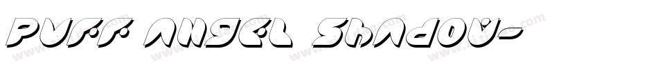 Puff Angel Shadow字体转换